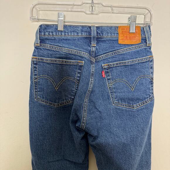 Levi’s Premium 501 Women’s Jeans‎ Size 25 Button Fly Straight Leg High Rise Blue - Picture 7 of 12